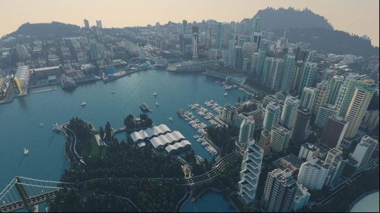 Minecraft cities - Mattupolis looks a lot like Chicago from the air.