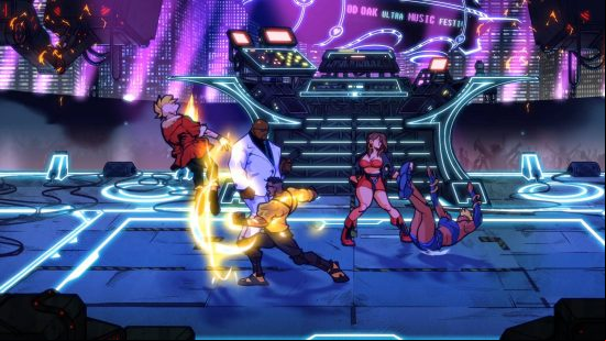 Best splitscreen games to play at Christmas: Streets of Rage 4