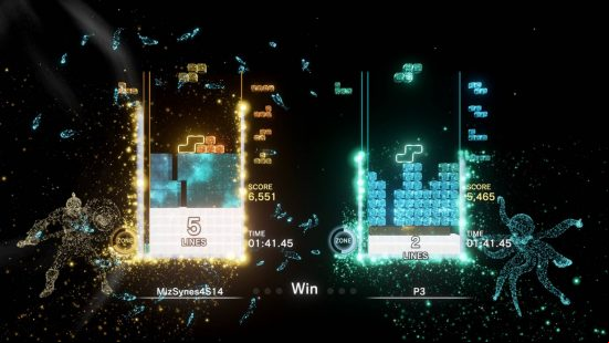 Best splitscreen games to play at Christmas: Tetris effect