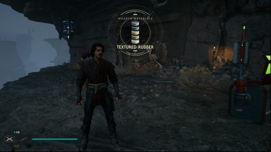 The electro dart helps Cal Kestis to find more Star Wars Jedi Survivor weapon colors and customization options