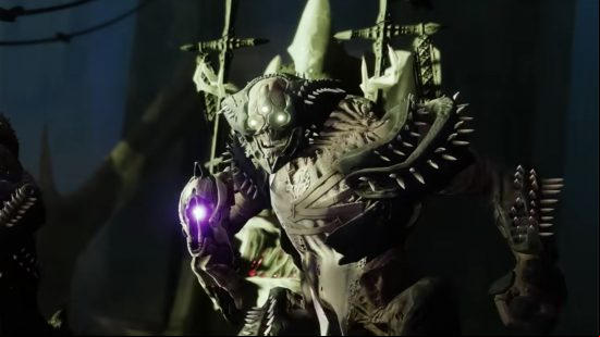 Raise your Destiny 2 Navigator Exotic drop rate just by being helpful: A Hive enemy in the Ghosts of the Deep dungeon.