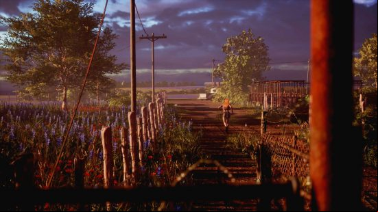 Texas Chainsaw Massacre multiplayer and balance: Connie, on of the Texas Chain Saw Massacre victims, escapes from the family.