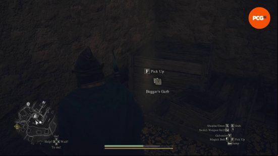 Dragon's Dogma 2 A Beggars Tale: the location of the garb