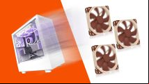 White gaming PC builds just got harder thanks to Noctua