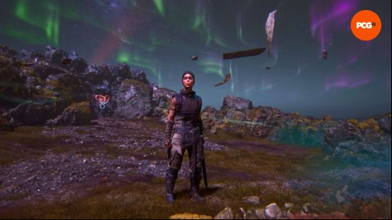 Hellblade 2 review: Senua stands beneath Iceland's northern lights