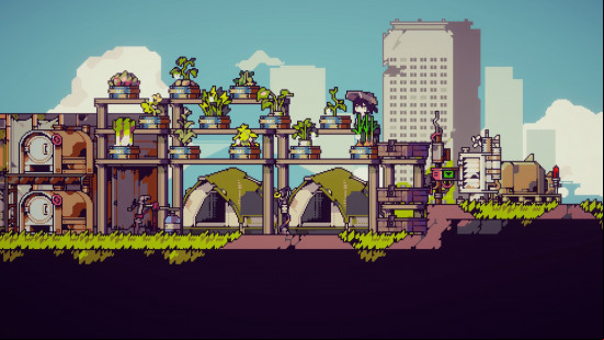 A player harvests crops in Doloc Town, one of the best farming games on PC.