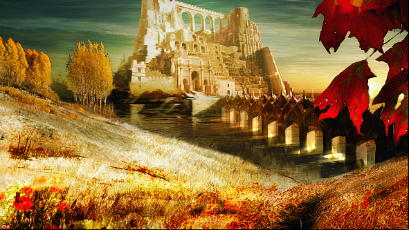 Guild Wars' starting area was built in 