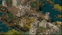 Stronghold HD is out; has such high resolution that you can see all of the battlefield on one screen